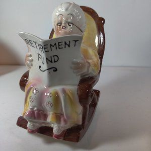 Lefton Savings Bank, Retro 1950's, No Chips, Cracks or Crazing